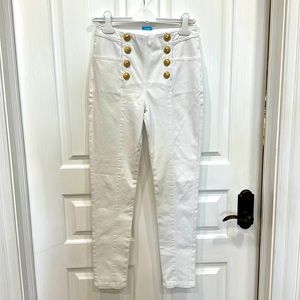 J.McLaughlin Hastings Jeans White size 6